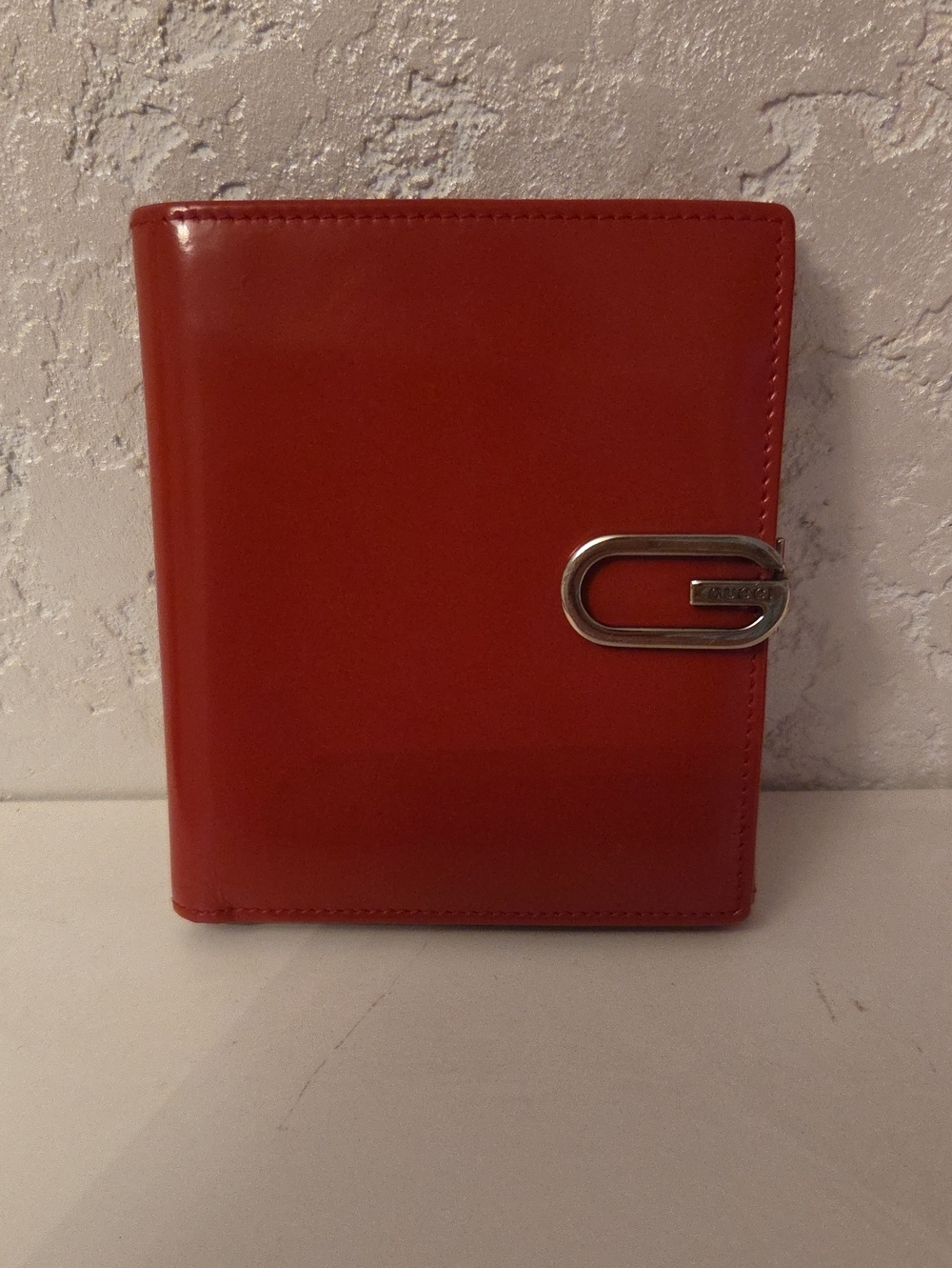 Gucci Red Patent Cardholder Wallet - Picture 1 of 12